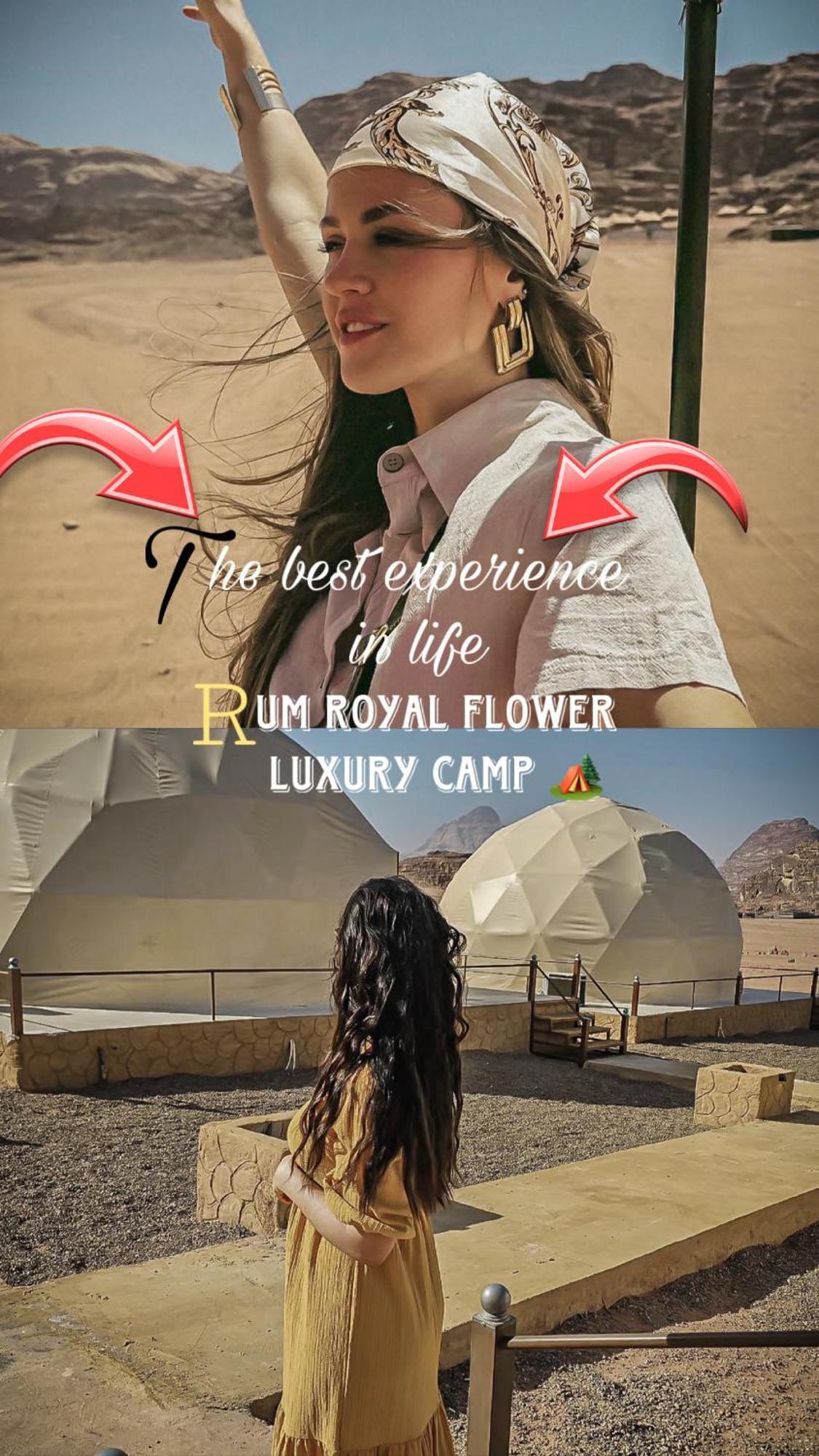 Rum Royal Flower Luxury Camp Wadi Rum Zewnętrze zdjęcie